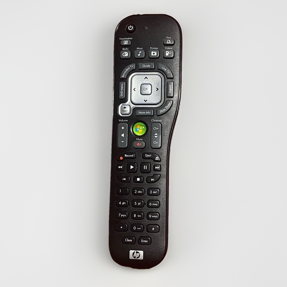 HP TouchSmart Media Center‎ Remote 643685-001 Windows PC Black Open Box